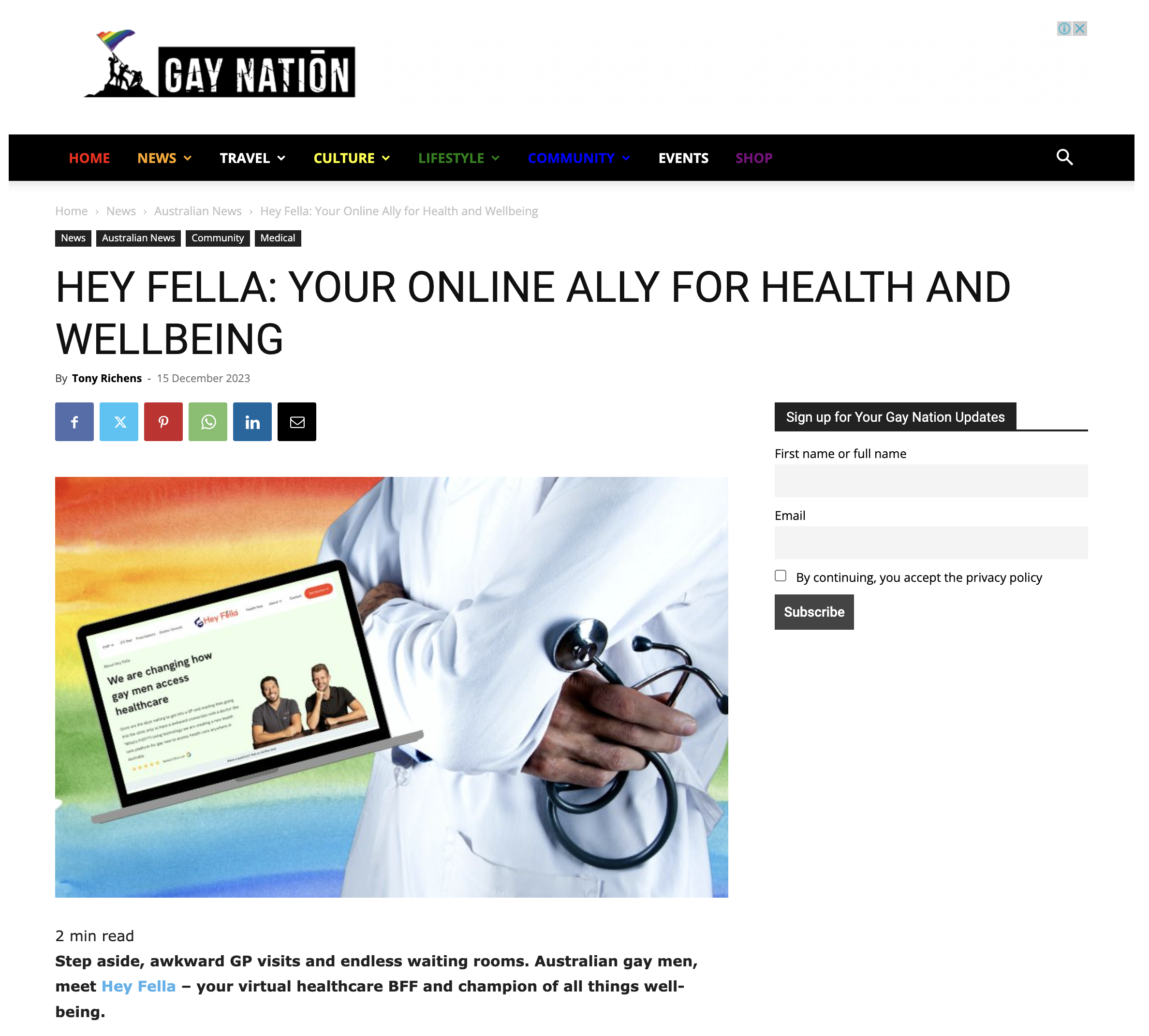 Your online ally for health & wellbeing